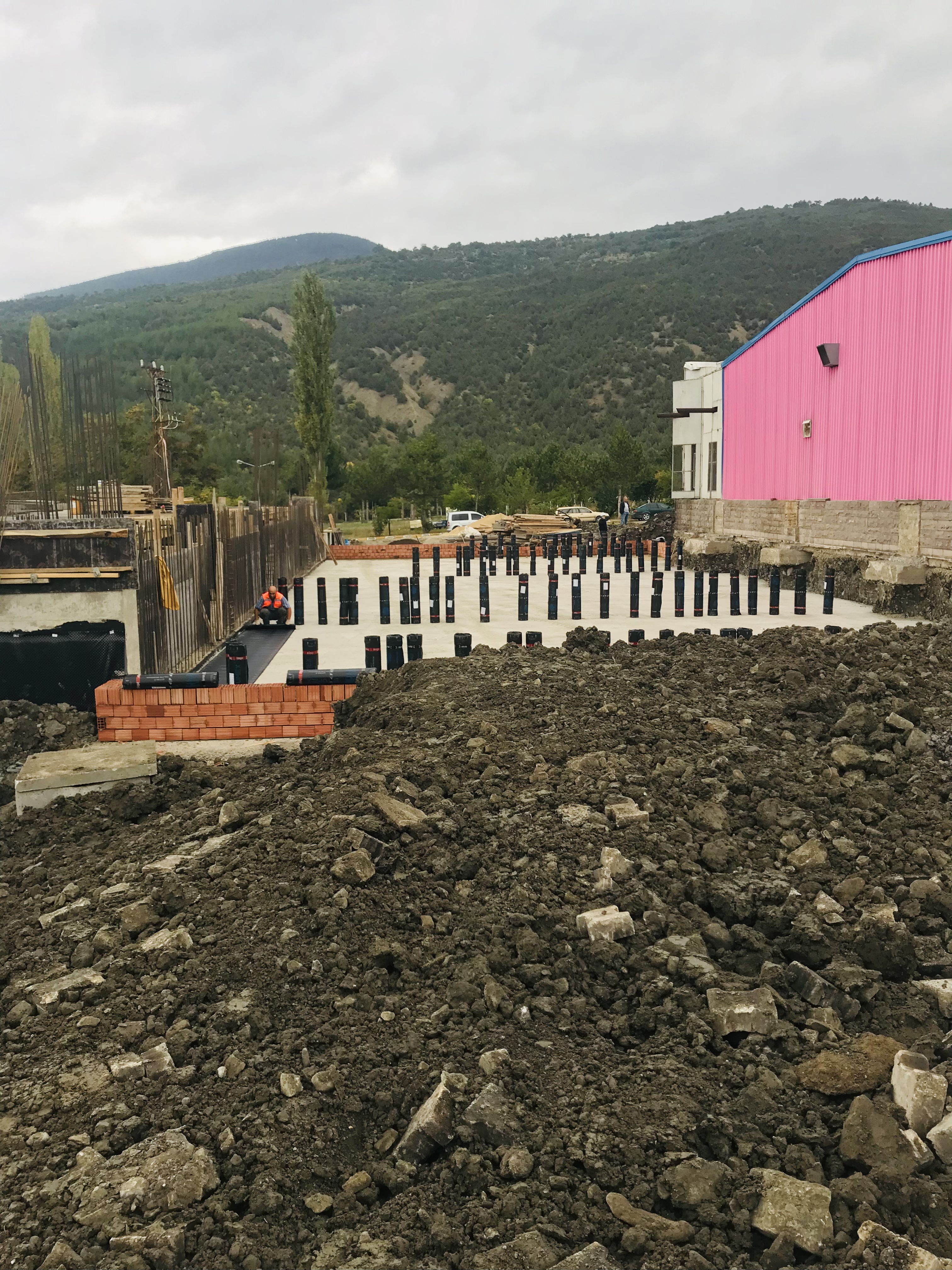 Temel yalıtımı bütüm mebran